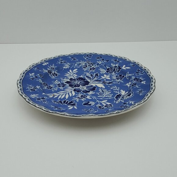 Johnson Brothers Devon Cottage Salad Plate Blue Floral Dessert Display Plate - Picture 6 of 6